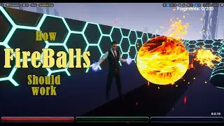 How FIRE BALLS should work.