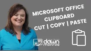 Microsoft Office Clipboard Cut, Copy, Paste Windows, Word, Excel