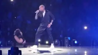 Chris Brown Performing 