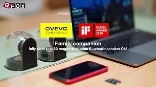 OVEVO D18 TWS Magnetic Wireless Bluetooth Speaker