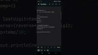 Java Programming : Reverse an Integer with Simple Logic