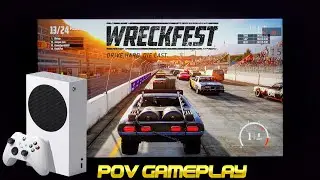 WRECKFEST XBOX SERIES S POV GAMEPLAY