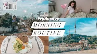 PRODUCTIVE MORNING ROUTINE / МОЁ ПРОДУКТИВНОЕ УТРО /Спорт, Намсан, Медитации