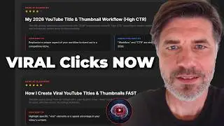 How I Create Viral YouTube Titles & Thumbnails FAST