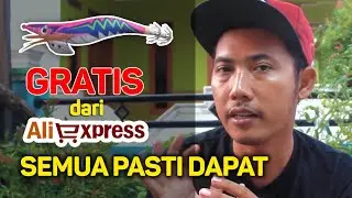 UNBOXING UMPAN GRATIS DARI ALIEXPRESS