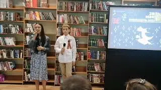 Кавер 🇷🇺РОССИЯ. ⭐️ШУШАНИКОВ ДАВИД⭐️  НАДИРОВА АЛИСА⭐️   Выступление в библиотеке.