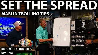 How to Set Your Spread For MARLIN Trolling with Dr. Guy Harvey!