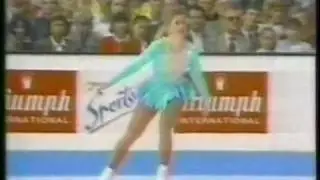 Tonya Harding (USA) - 1991 World Figure Skating Championships, Ladies' Free Skate