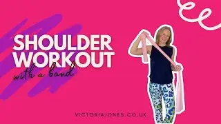 Strengthen Your Shoulders: Resistance Band Workout for Women 40