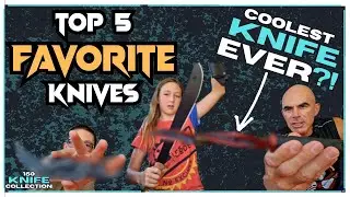 Is This The Coolest Knife Ever??  Top 5 Knives From Our 150 Knife Collection