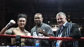 Steve Claggett scoring blows vs. Emmanuel Robles [Highlights]