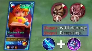 NANA USERS TRY THIS BUILD BROKEN LIFESTEAL | Nana Best Build 2021 | MLBB