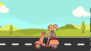 Scooter Animation in After effects Nex Step Solutions