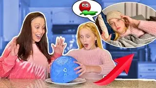 I GOT SICK!! doing the HOT vs. COLD Challenge! *Went too Far**  