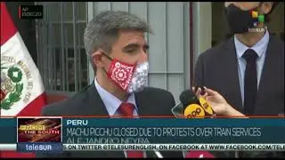 Machu Picchu closed due to protests over train services