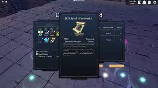 Roblox Venture Tale Legendary Rapier Skill Scroll Drop