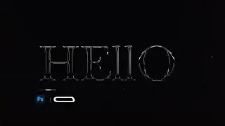 How to create a Chrome text effect in adobe photoshop !