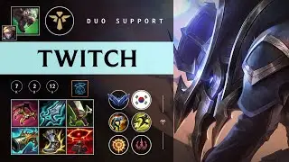 Twitch Support vs Nautilus - KR Diamond Patch 26.01