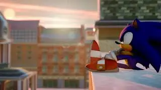 Sonic X - Hikaru Michi (The Shining Road) - Sonic The Hedgehog Animation