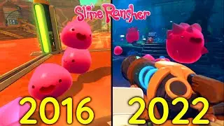 Evolution of Slime Rancher Game 2016-2022