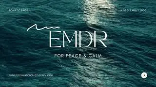 5-Min EMDR Music Meditation to Calm Anxiety | Bilateral Beats & Ocean Sounds for Peace