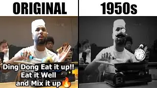 Ding Dong eat it up Original VS 1950s Version