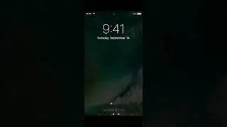 iOS slide to unlock Evolution 