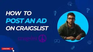 How to create account and Post an Ad on Craigslist