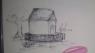 Good Ole days | House drawing.