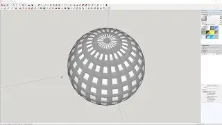 Sketchup Tutorials: How To Make a Sphere/Globe