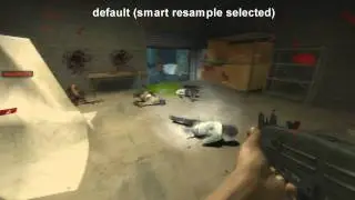 Vegas Pro - Comparison of Resampling (enabled vs disabled)