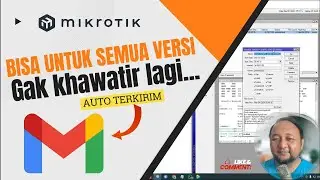 TIDUR NYENYAK !!! OTOMATIS TERKIRIM BACKUP KONFIGURASI MIKROTIK KIRIM KE EMAIL GMAIL.COM