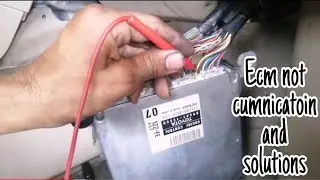 How to check starting problems/ ecm or really wiring problem check