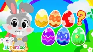 Let's go EASTER EGG hunting! | Kids Videos | SuperZoo