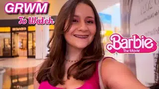 GRWM To Watch BARBIE The Movie🩷🌸🎀Cut My Hair...Nail Fail?)