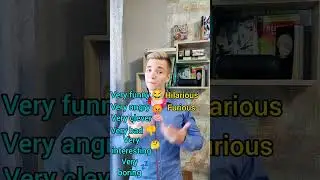 Не говори "VERY"!❌