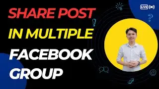 Share Post In Multiple Facebook Groups | How To Share Post On Groups At Once
