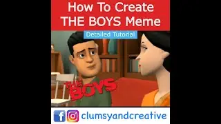 How To Create The Boys Meme | Boys Meme Tutorial #theboys