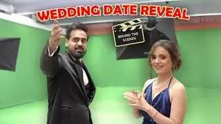 WEDDING DATE REVEAL VLOG | BEHIND THE SCENES | @SimranDhanwani | Akash Dodeja