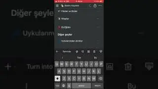 typing in Notion app on IOS