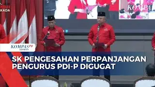 SK Pengesahan Perpanjangan Pengurus PDI-P Digugat