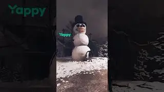 Жуткий снеговик ⛄️ 