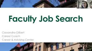 Faculty Job Search Tips & Tricks