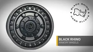 Black Rhino Black Armory Wheels