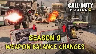 COD Mobile Season 9 Weapon Balance Changes