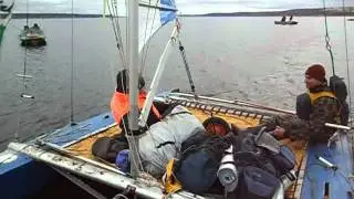 Парусный поход октябрь 2011  Catamaran sailing