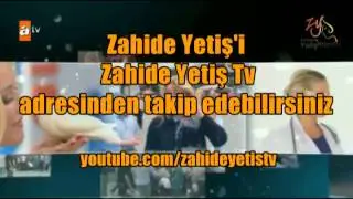 Zahide Yetiş'i Zahide Yetiş Tv Adresinden Takip Edebilirsiniz