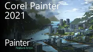 Corel Painter 2021 - City Paint (Davey Baker)