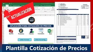 ACTUALIZACION 😮 -Cotización en Excel - Formato de Cotización de Precios - Excel Proforma.✅