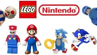 AMAZING Lego Nintendo Customs Mario, Sonic, Pokemon, and more!